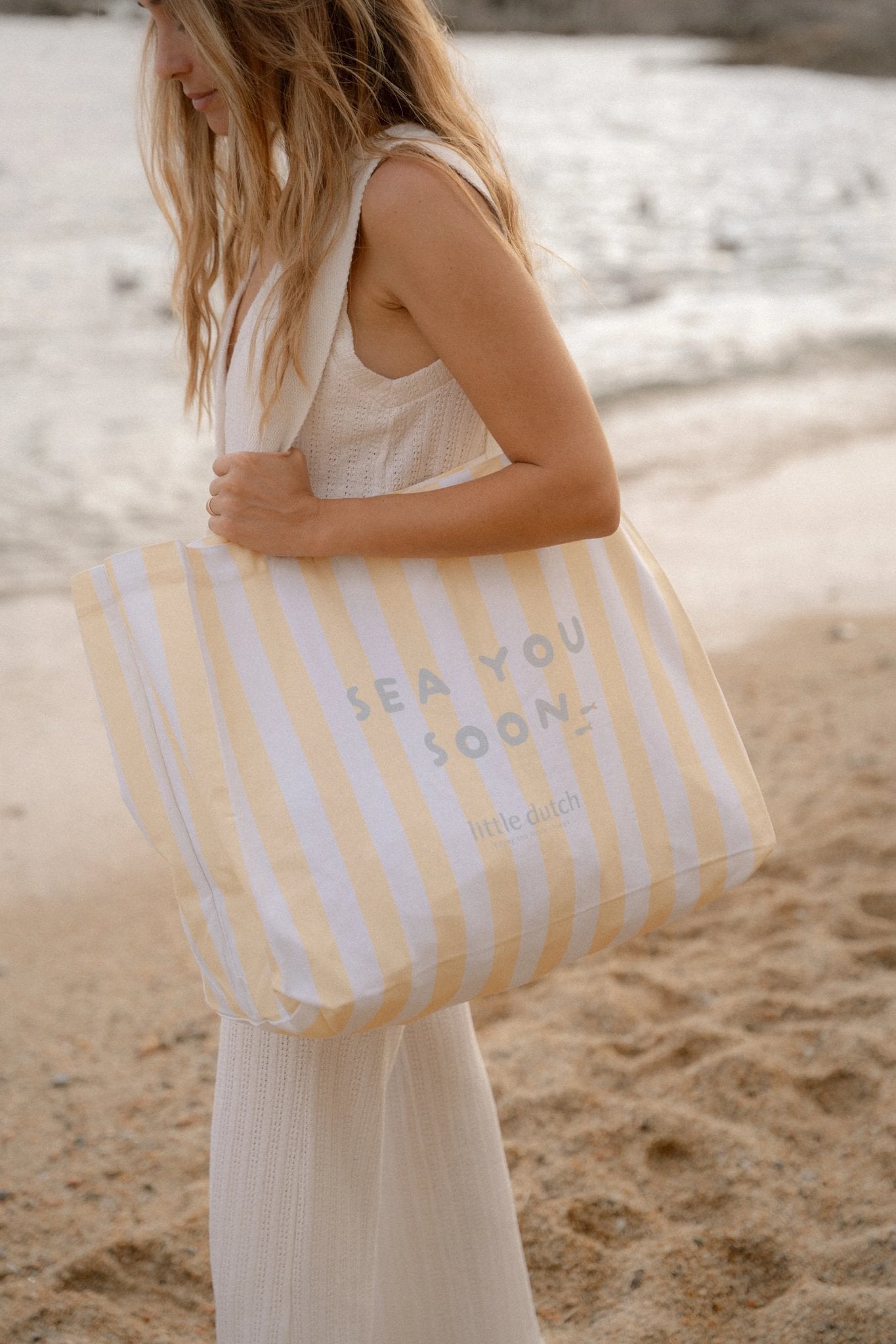 Little Dutch Strandtas Beach Sunny Yellow