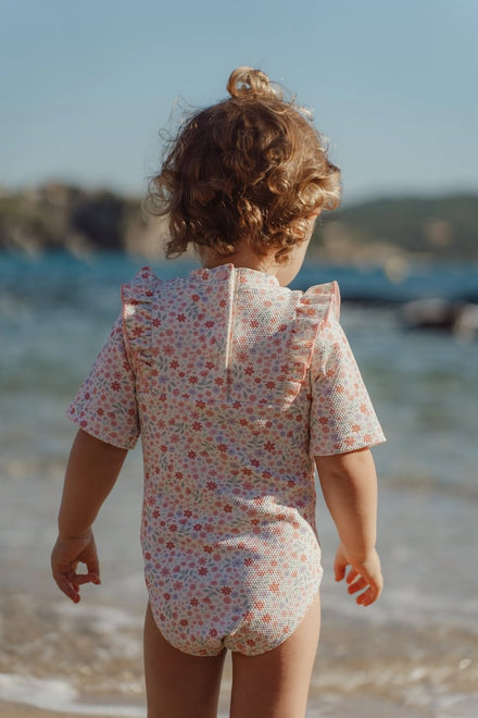 Little Dutch UV Zwempak Korte Mouwen | Dreamy Flowerfield
