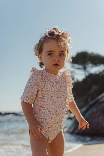 Little Dutch UV Zwempak Korte Mouwen | Dreamy Flowerfield