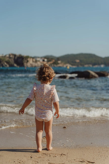 Little Dutch UV Zwempak Korte Mouwen | Dreamy Flowerfield