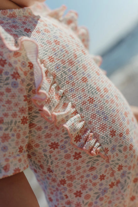 Little Dutch UV Zwempak Korte Mouwen | Dreamy Flowerfield