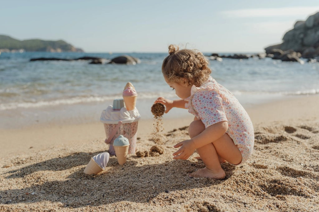 Little Dutch UV Zwempak Korte Mouwen | Dreamy Flowerfield