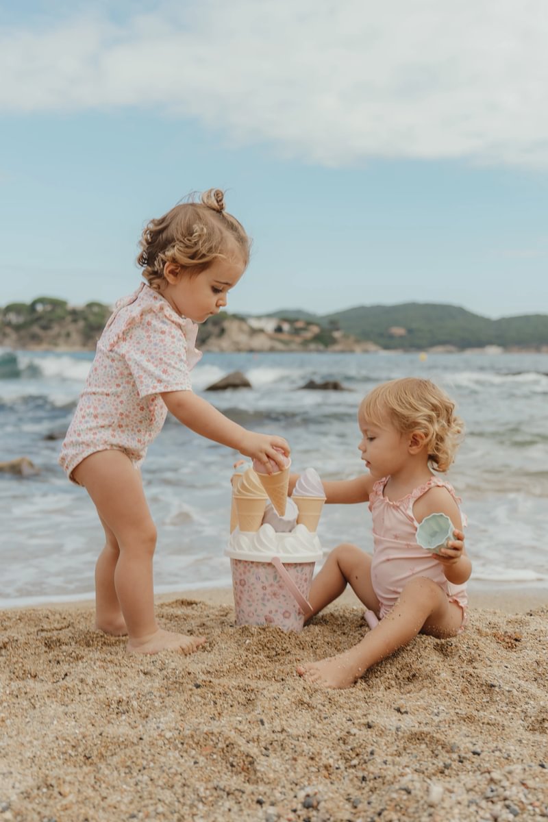 Little Dutch UV Zwempak Korte Mouwen | Dreamy Flowerfield