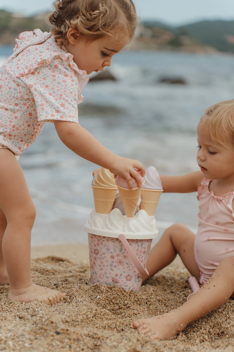 Little Dutch UV Zwempak Korte Mouwen | Dreamy Flowerfield