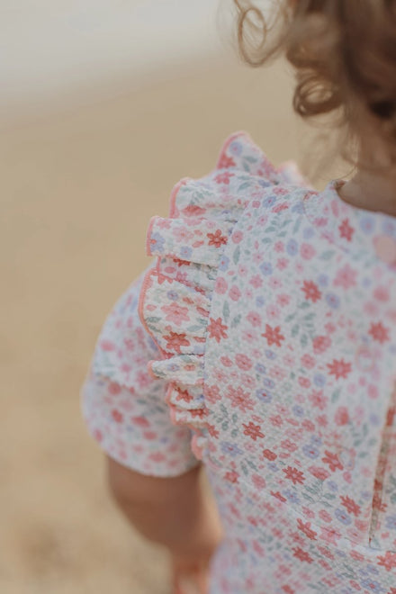 Little Dutch UV Zwempak Korte Mouwen | Dreamy Flowerfield