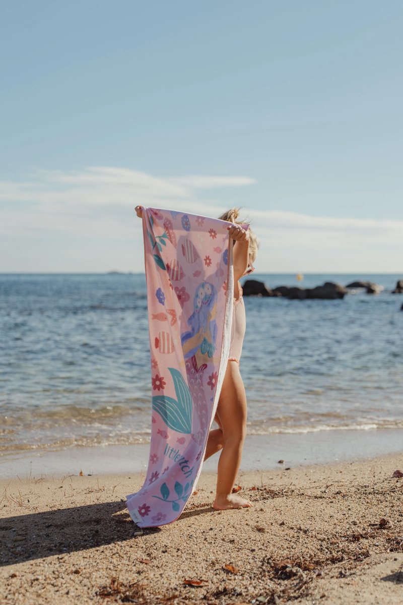 Little Dutch Strandhanddoek 60x120 | Dreamy Mermaid