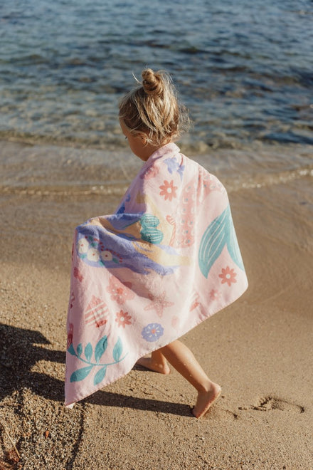 Little Dutch Strandhanddoek 60x120 | Dreamy Mermaid