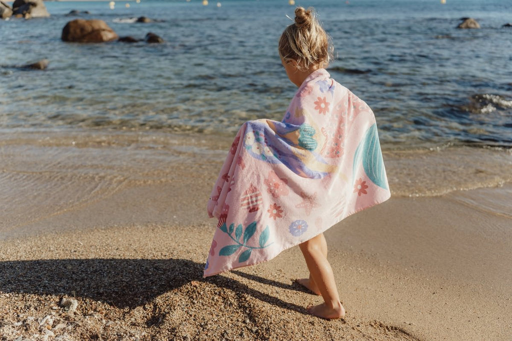 Little Dutch Strandhanddoek 60x120 | Dreamy Mermaid