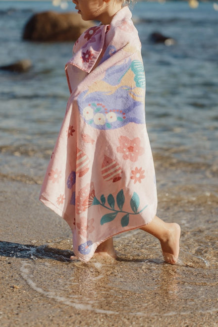 Little Dutch Strandhanddoek 60x120 | Dreamy Mermaid