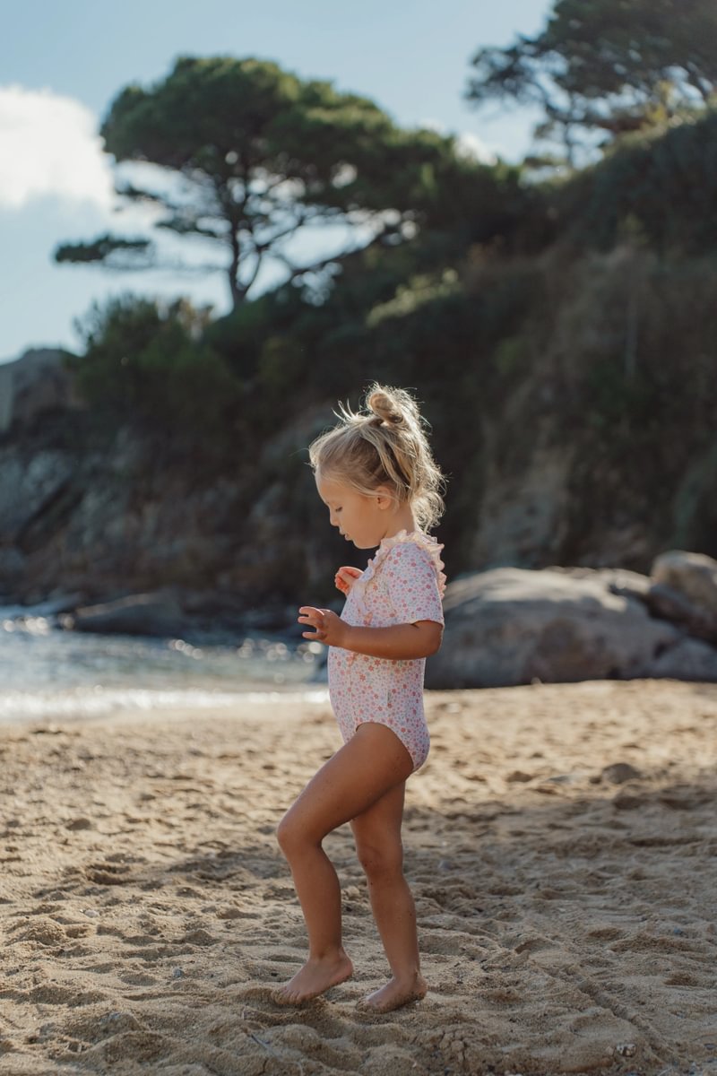 Little Dutch UV Zwempak Korte Mouwen | Dreamy Flowerfield