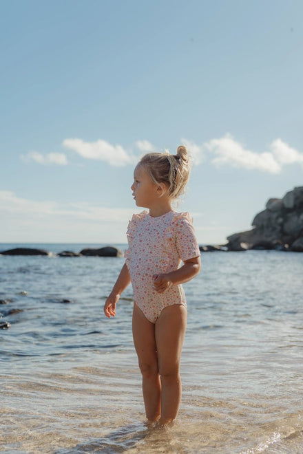 Little Dutch UV Zwempak Korte Mouwen | Dreamy Flowerfield