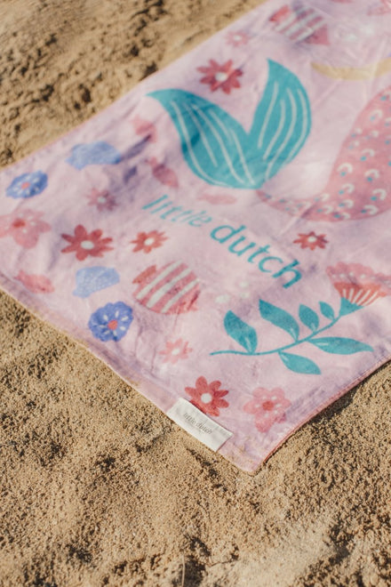 Little Dutch Strandhanddoek 60x120 | Dreamy Mermaid