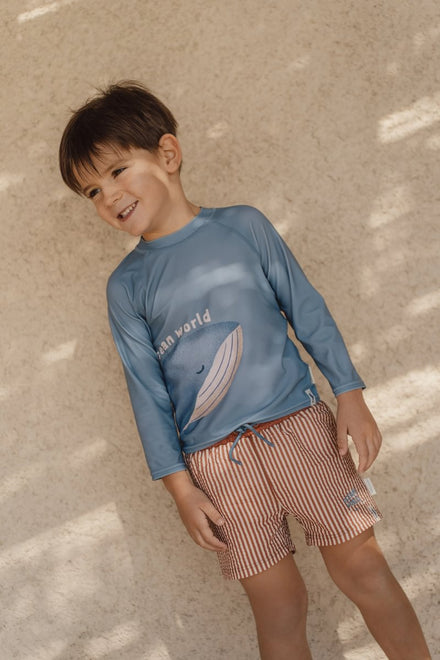 Little Dutch UV Zwemshirt Lange Mouwen | Ocean Blue