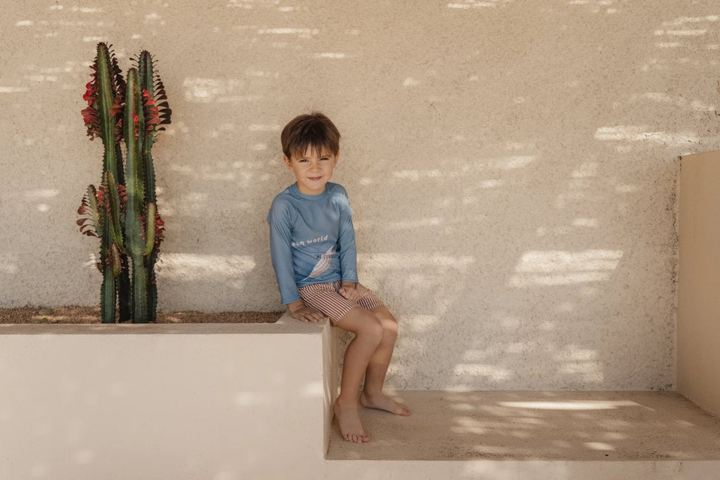 Little Dutch UV Zwemshirt Lange Mouwen | Ocean Blue