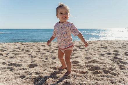Little Dutch UV Zwemshirt Korte Mouwen | Dreamy Flowerfield