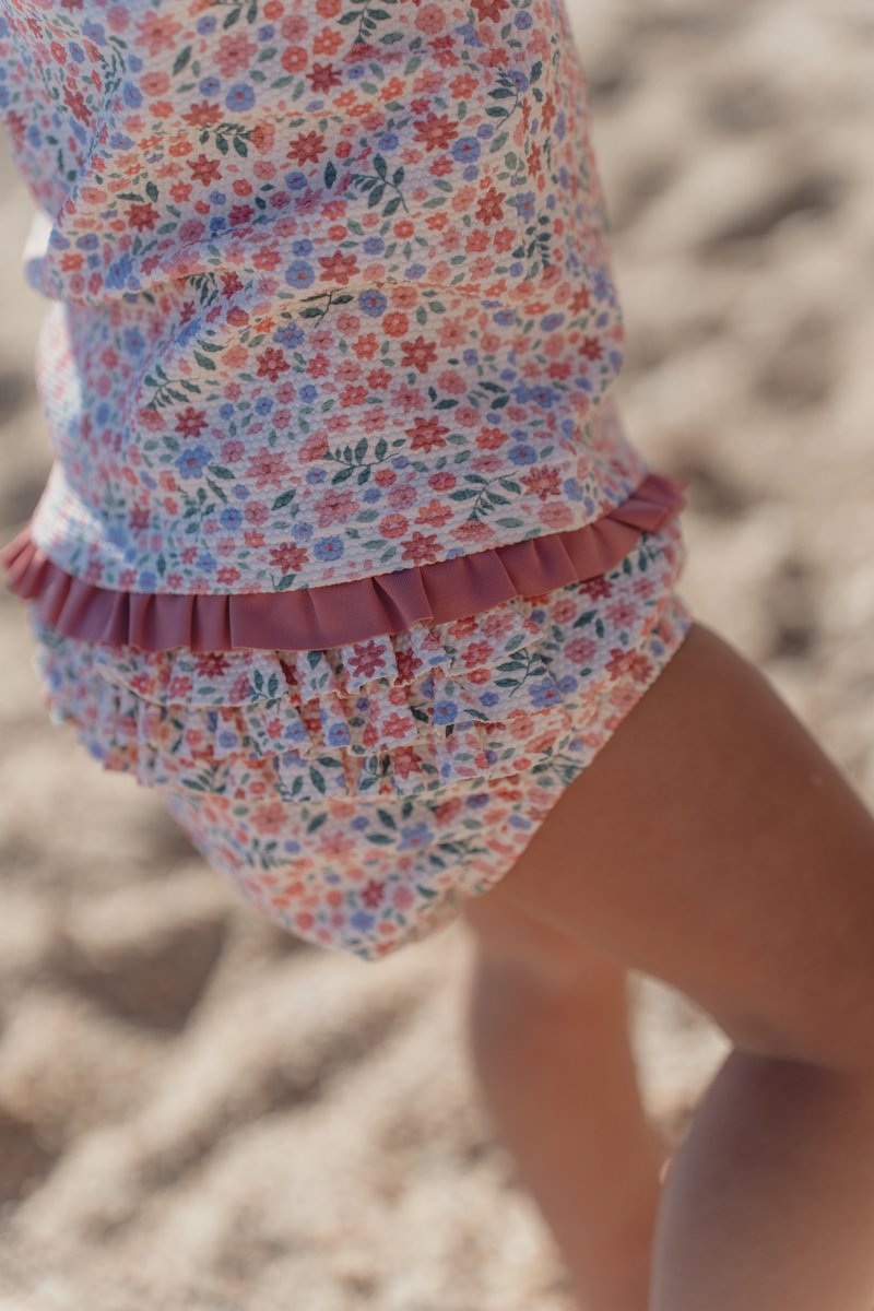 Little Dutch UV Zwemshirt Korte Mouwen | Dreamy Flowerfield
