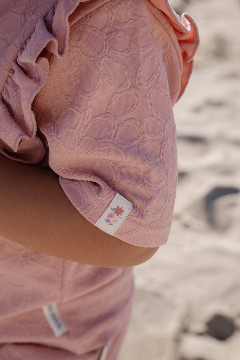 Little Dutch UV Zwemshirt Korte Mouwen | Dreamy Pink Rose