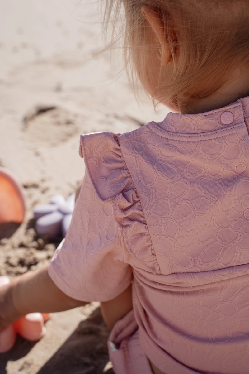 Little Dutch UV Zwemshirt Korte Mouwen | Dreamy Pink Rose