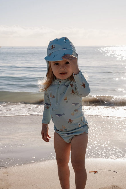 Little Dutch UV Zwemshirt Lange Mouwen | Ocean Friends