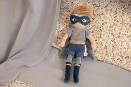 Little Dutch Knuffelpop 35 cm | Superhero Jim