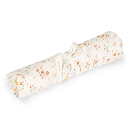 Little Dutch Swaddle Hydrofiele Doek Blooming Safari, Meerkleurig