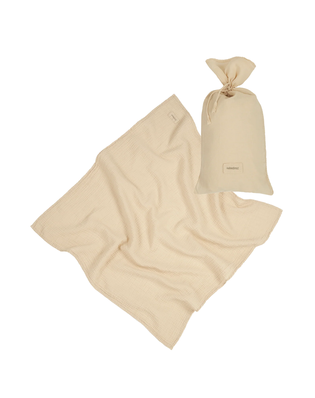 Nobodinoz Wabi Sabi Geboortecadeau Swaddle | Ginger