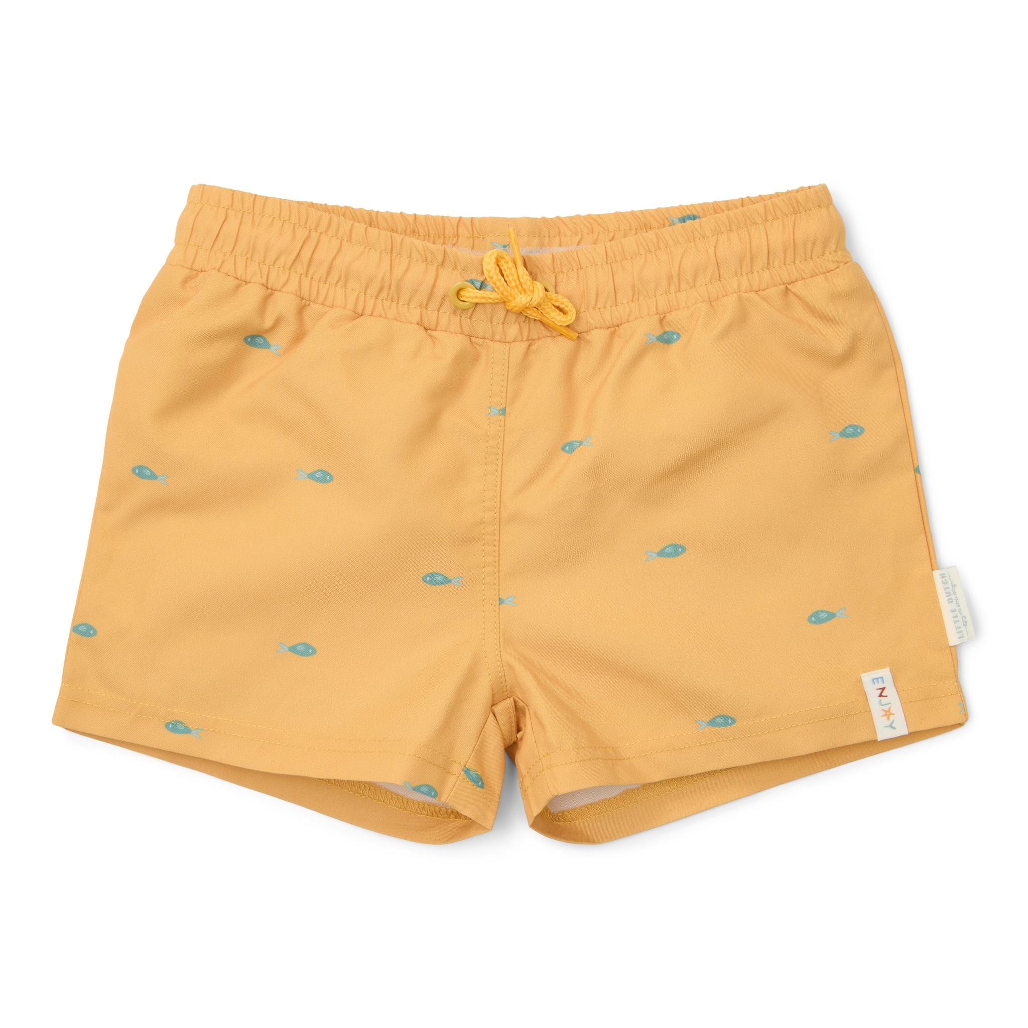 * Little Dutch UV Zwemshort Seashells Sunny Yellow