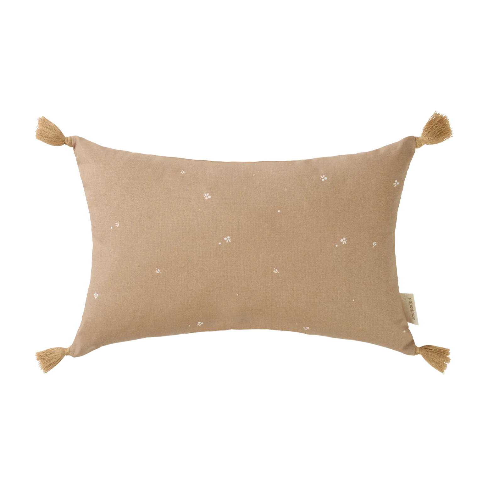 * Nobodinoz Stories Kussen Met Franjes 35x20cm | Blush Little Cherries*