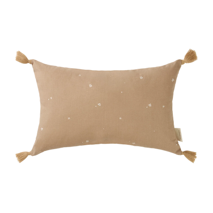 * Nobodinoz Stories Kussen Met Franjes 35x20cm | Blush Little Cherries*