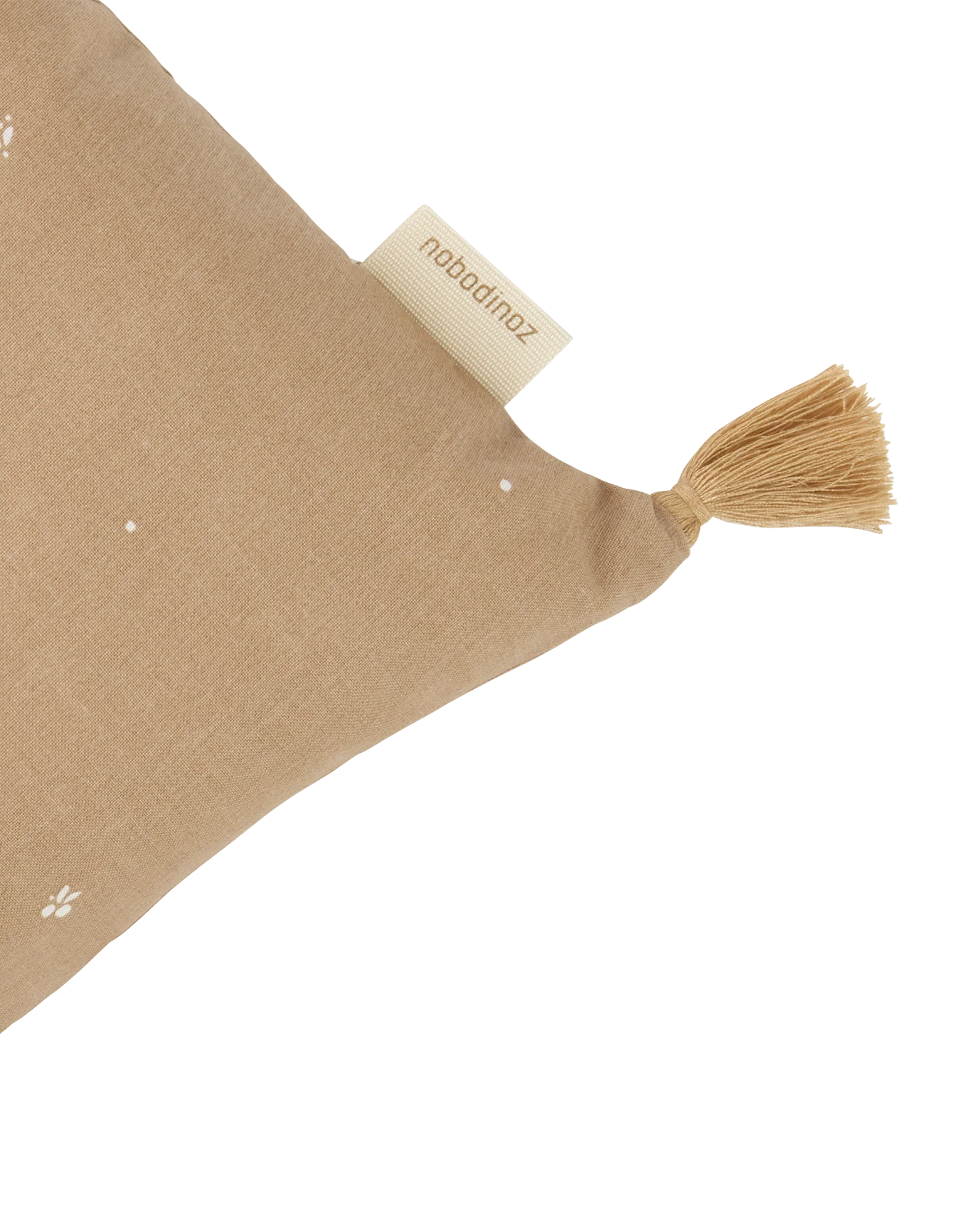 * Nobodinoz Stories Kussen Met Franjes 35x20cm | Blush Little Cherries*