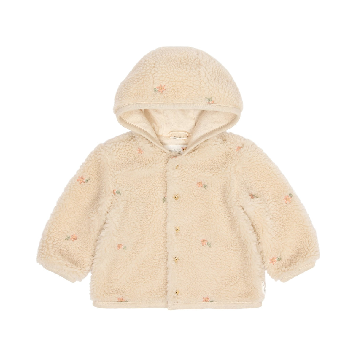 Little Dutch Teddy Vestje Sand Flowers | Sand