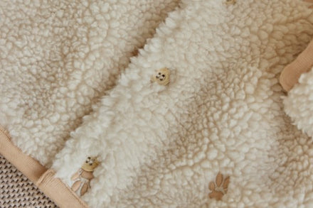 Little Dutch Teddy Vestje Sand Paws | Sand