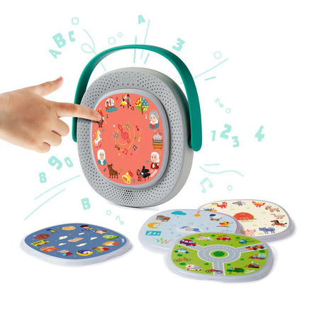 Timio Audio-en Muziekspeler 2.0 Oplaadbaar | Woordjes, Talen, Getallen +2 jaar