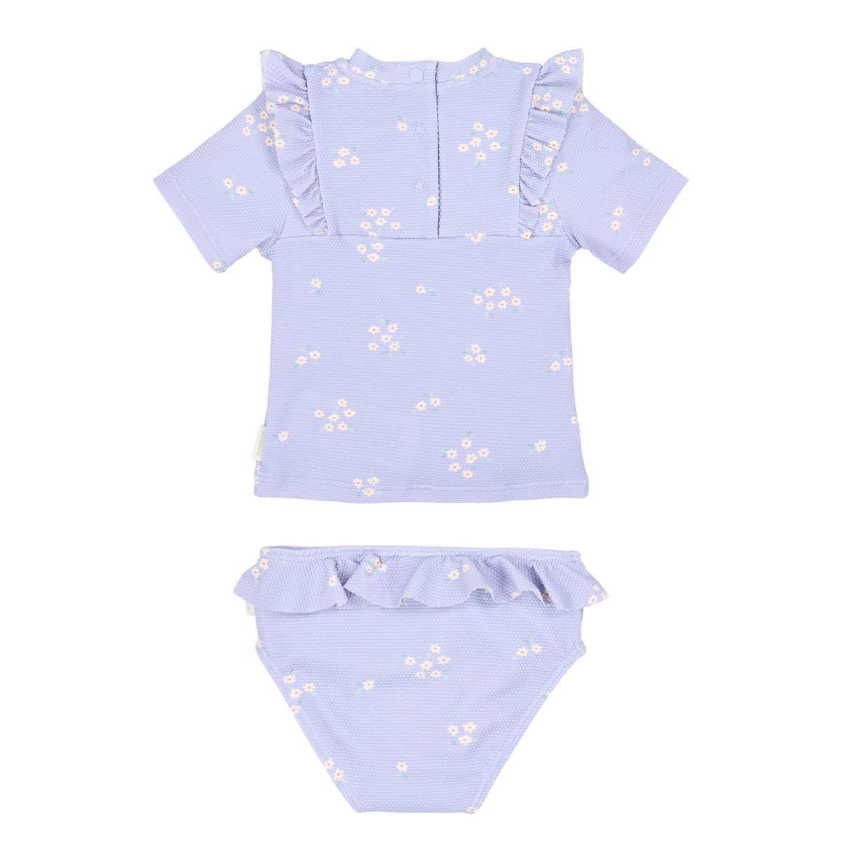 Little Dutch Set Zwemshirt Korte Mouwen En Broekje | Dreamy Lavender