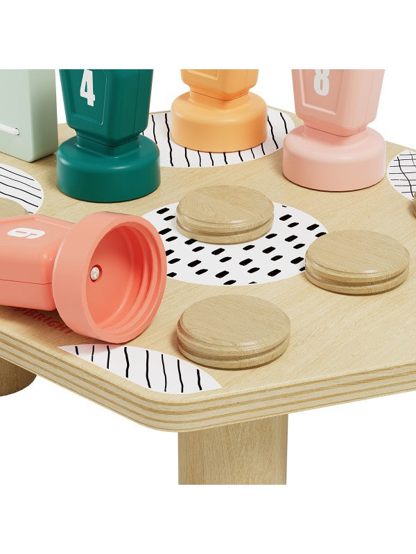 Topbright Happy Dino Twist Houten Cijfers en Kleuren Leren Spel