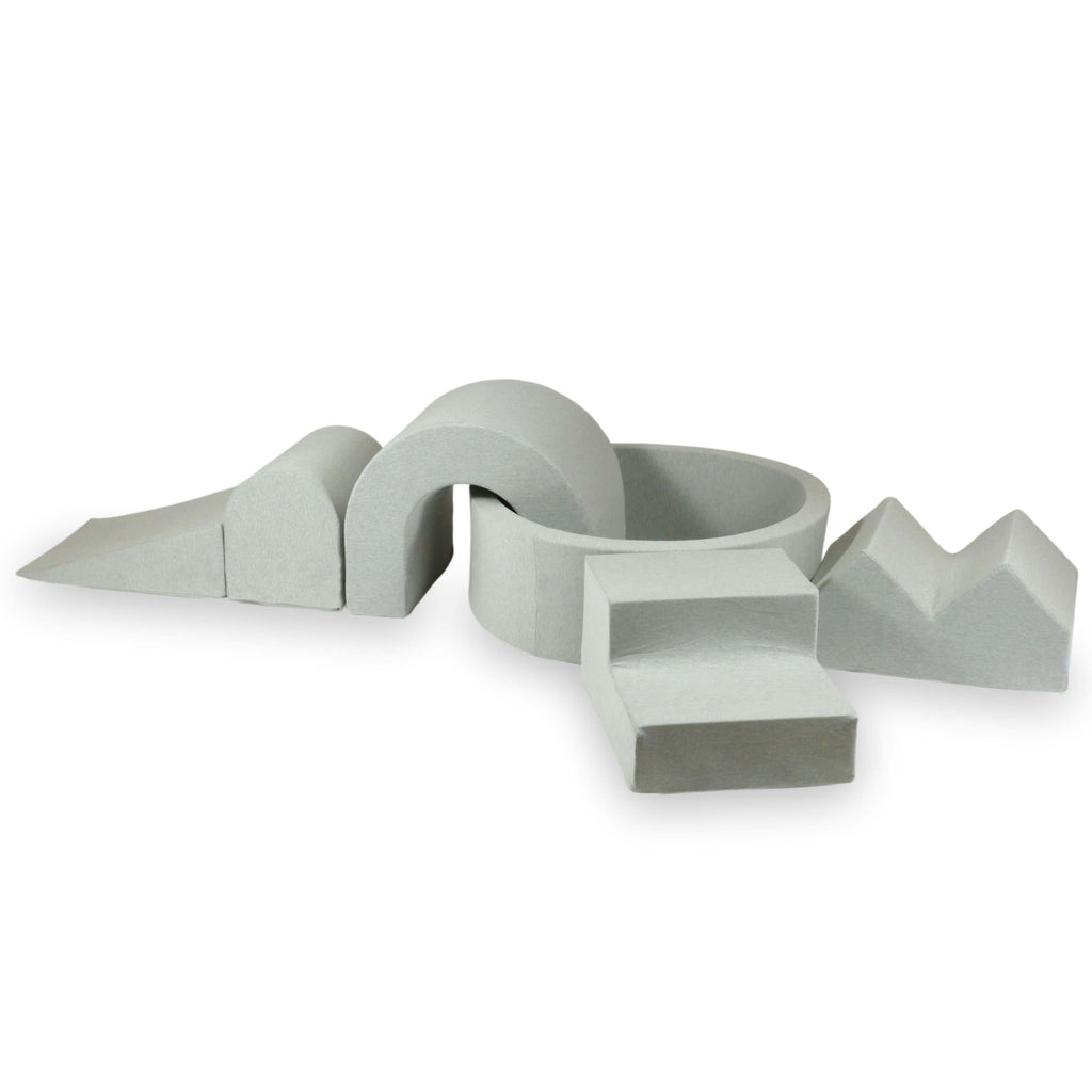 Moje Hindernissenbaan met Ballen | Light Grey