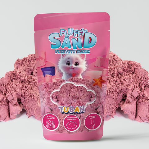 Tuban Kinetisch Zand Fluffy Sand Pink 90 g