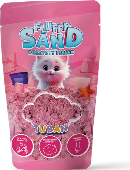 Tuban Kinetisch Zand Fluffy Sand Pink 90 g