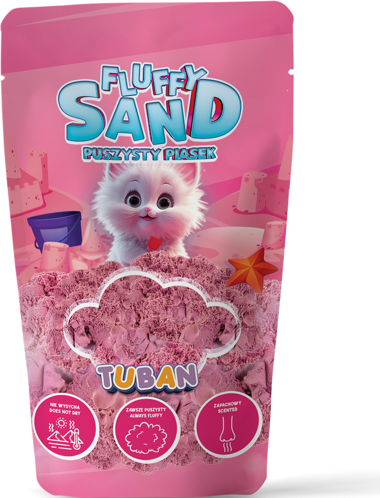 Tuban Kinetisch Zand Fluffy Sand Pink 90 g