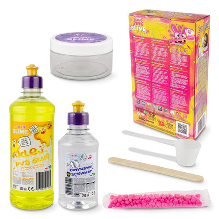 Tuban Knutselkit DIY Tuban Slijm | Magic Pink XL