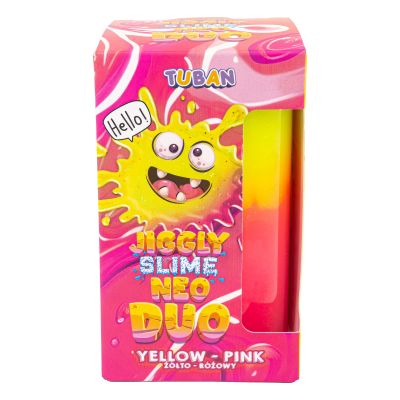 Tuban Knutselkit Jiggly Tuban Slijm | Yellow Pink