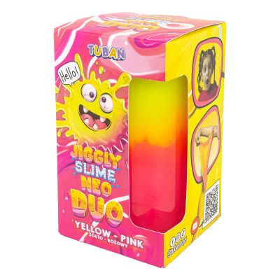 Tuban Knutselkit Jiggly Tuban Slijm | Yellow Pink