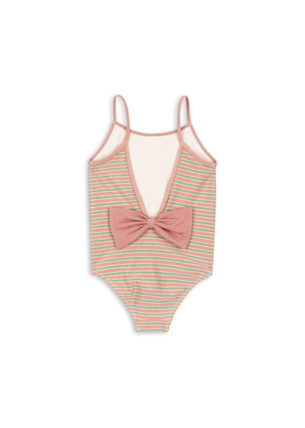 Konges Sløjd Badpak Bowwow | Blush Stripe