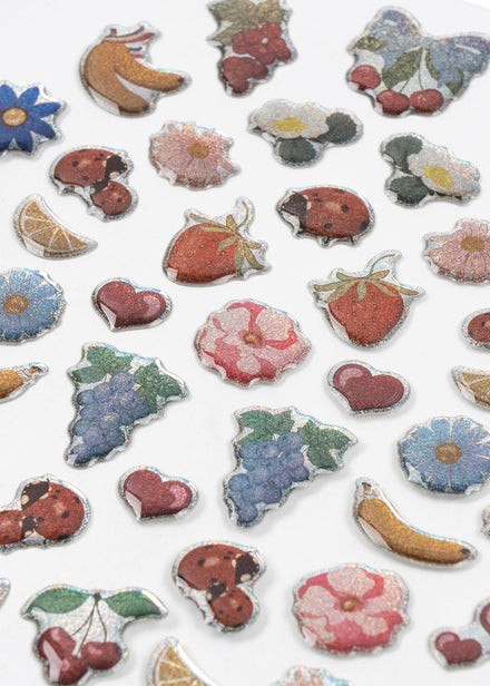 Konges Sløjd Puffy Stickers | Ladybug