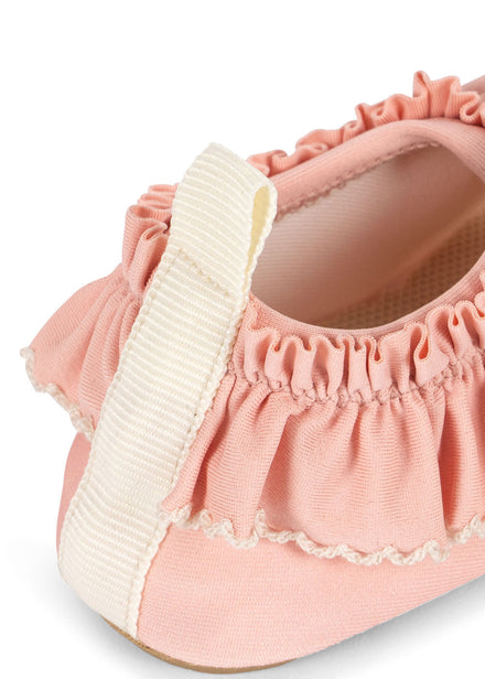 Konges Sløjd Zwemschoentjes | Kitty Powder Pink Frill