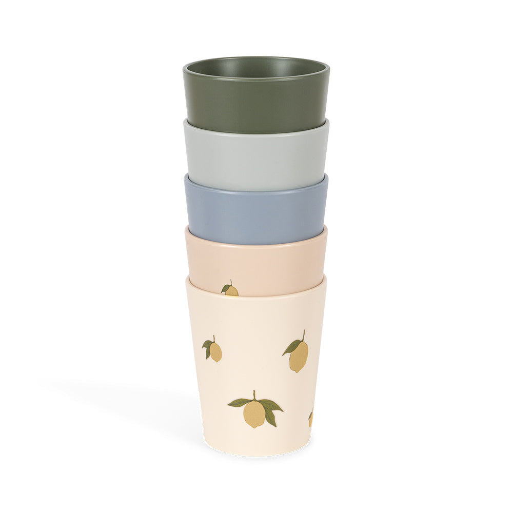 Konges Sløjd Bekerset 5st | Lemon