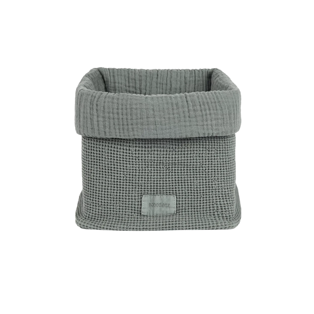 * Nobodinoz Wabi Sabi Basket 20x18cm | Azure*