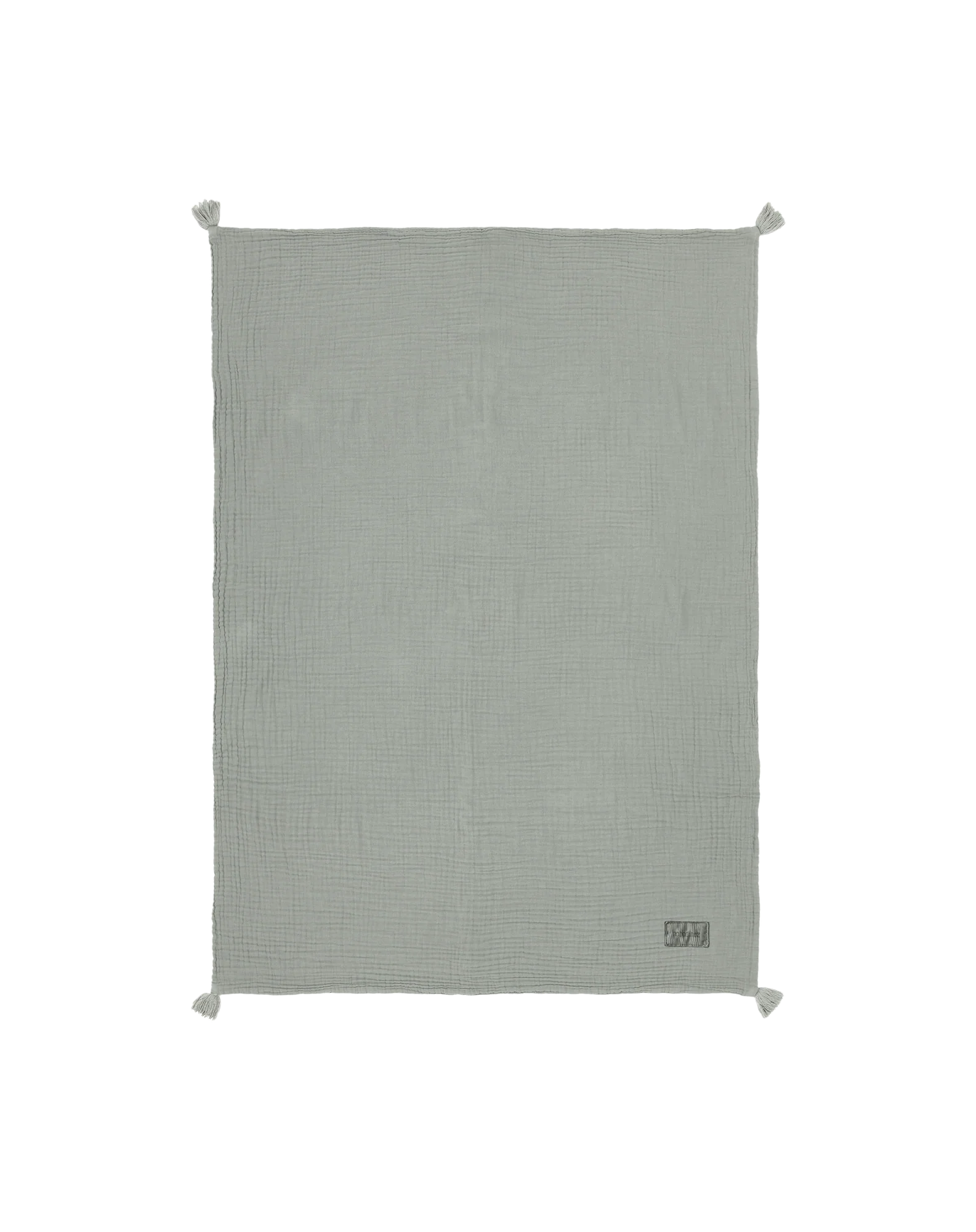 Nobodinoz Wabi Sabi Dubbel Muslin Deken 65x100cm | Azure