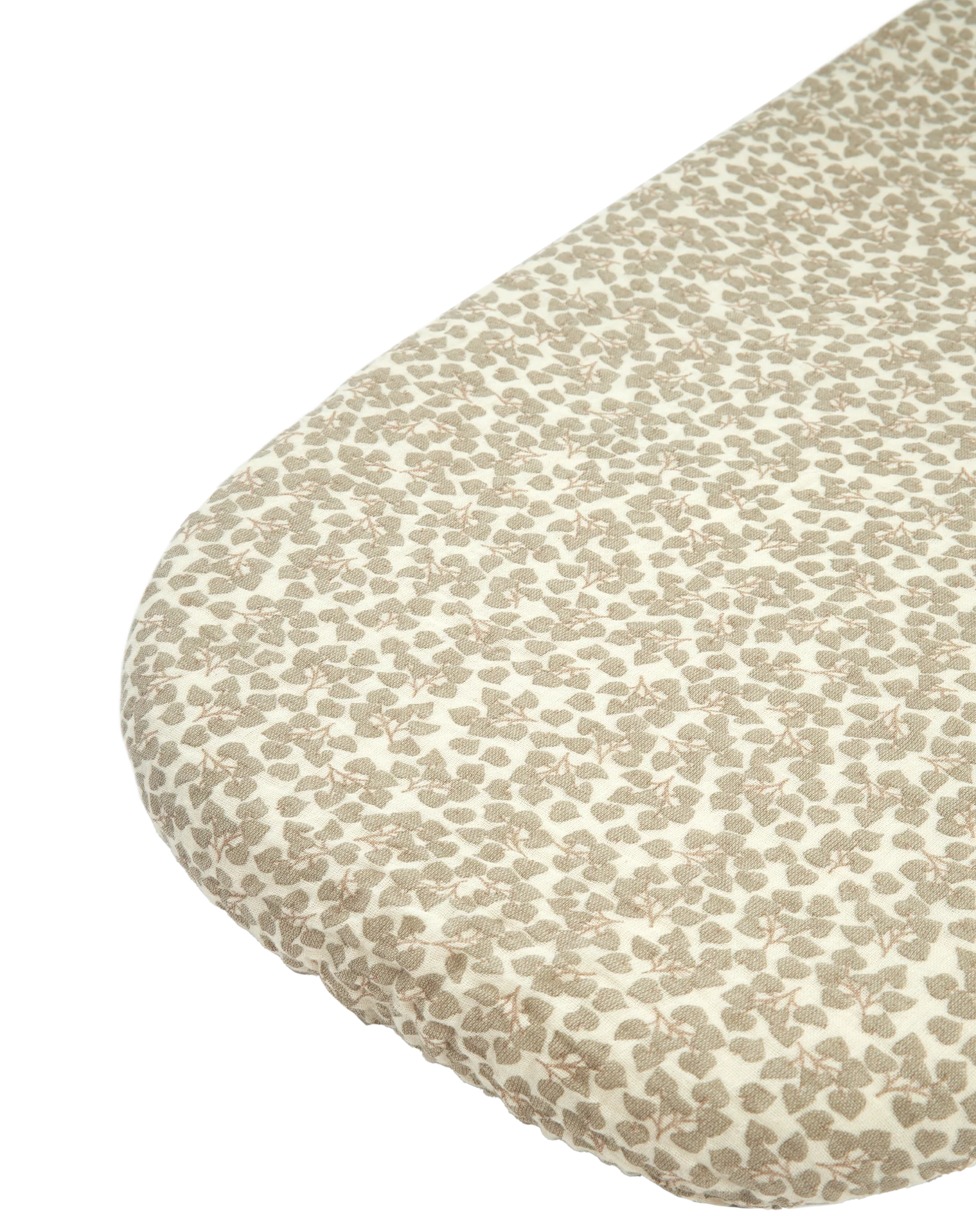 * Nobodinoz Wabi Sabi Newborn Wieg Hoeslaken 40x80cm | Light Green Yumiko