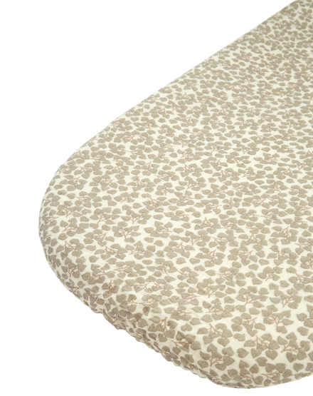 * Nobodinoz Wabi Sabi Newborn Wieg Hoeslaken 40x80cm | Light Green Yumiko